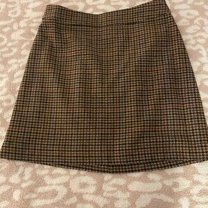 Women’s J Crew Brown Skirt